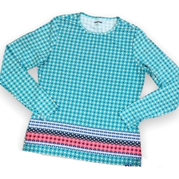 Lands' End Tops - Lands’ End Top Rash Guard SPF50 S